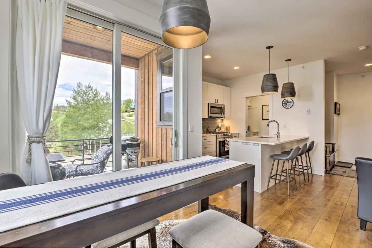 Grand Lake Condo With Balcony And Mountain Views Exterior foto