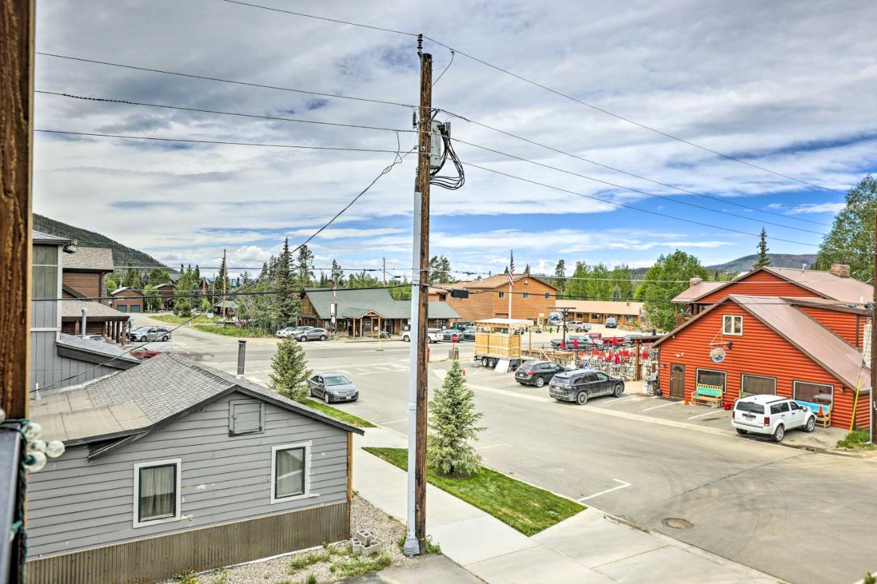 Grand Lake Condo With Balcony And Mountain Views Exterior foto